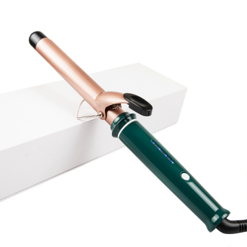 LED Smart Hair Crimper Ceramic Tourmaline Curling Iron