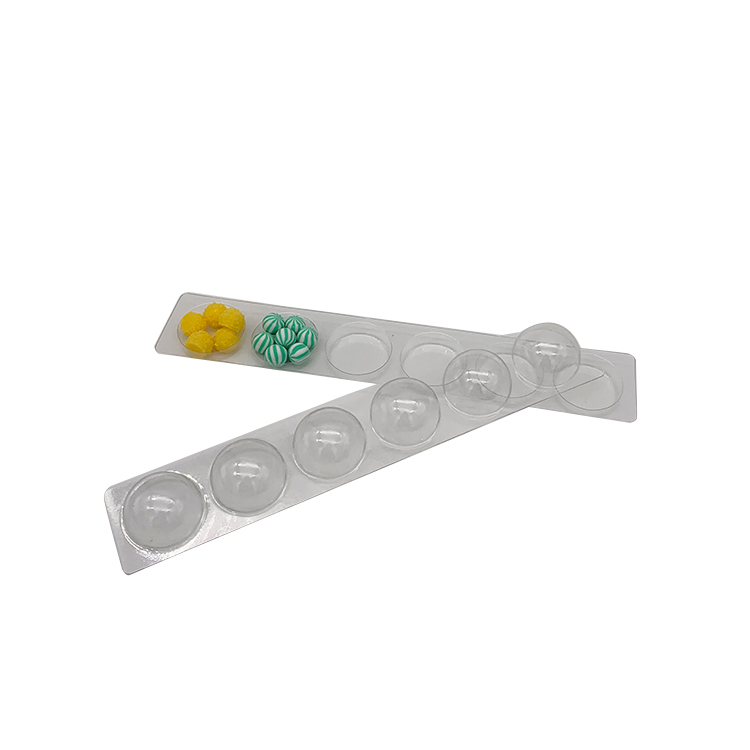 Thermoformed 6 cavity truffle inner blister tray