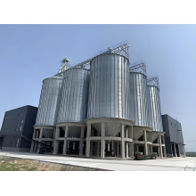 Raw material storage and transport silo