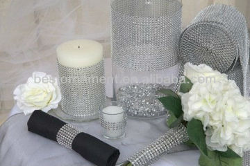 Silver Wedding Cake Wrap