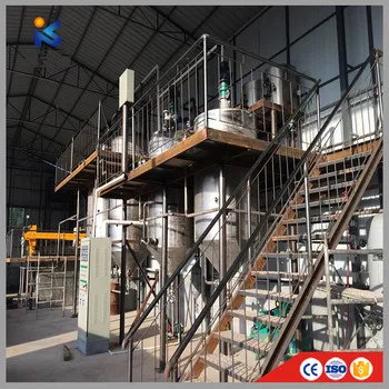 1-3tons Per Day Vegetable Mini Oil Refinery Plant/Cooking Oil Refining Machine