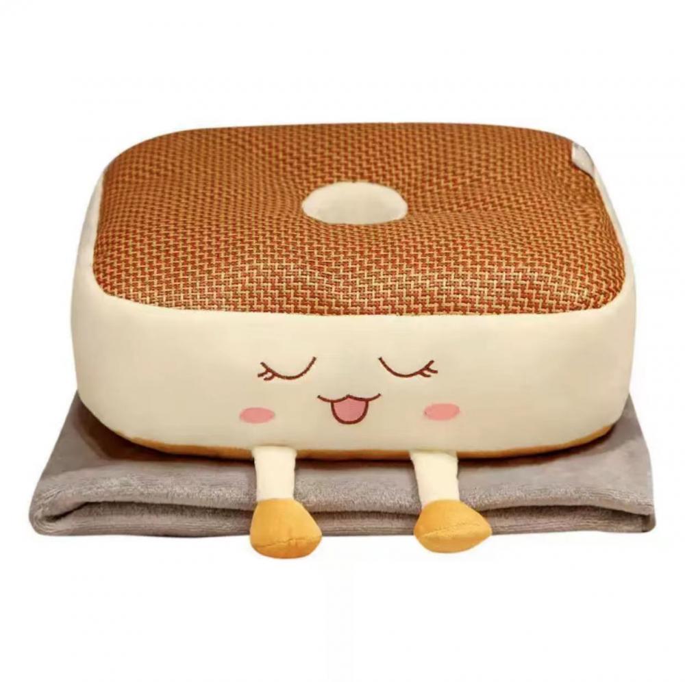 Double-sided cushion Breathable mat cushion bamboo cushion