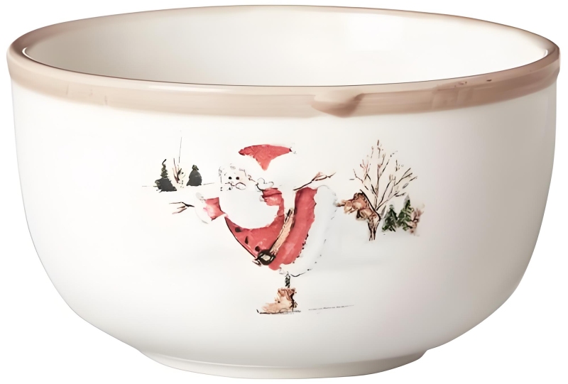 Christmas Themed Set of Melamine Tableware