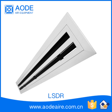 Aluminium ceiling linear slot air diffuser square with removable core, LSDR VAV diffusing round exhaust diffuser or louver                        
                                                Quality Choice