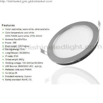 bridgelux CE&RoHS 9W led wall lamp