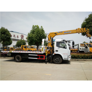 6 ton Dongfeng Tow Truck with Crane