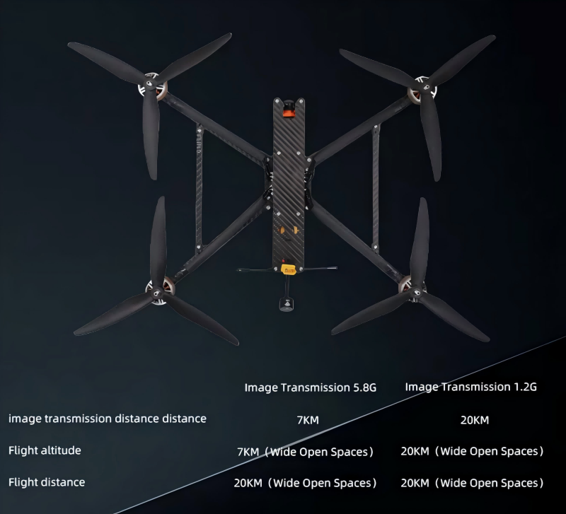 10 Inch Racing Drone With Fpv Goggles 6