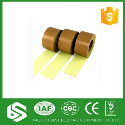 ptfe teflon coated fiberglass fabric stickers