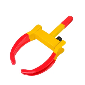 Vcantiger Anti-Theft Wheel Chock Lock for Car and Trailer Wheel Security