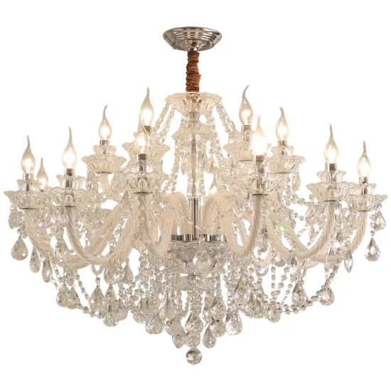 Luxury Modern Glass Chandeliers and Pendant Lights for Living Room and Hotel Décor