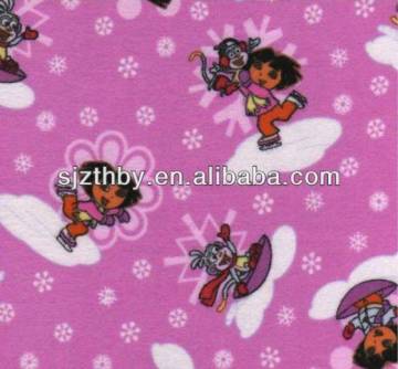 Wholesale Cotton Flannel Fabric Printed Brushed With Cheap Price