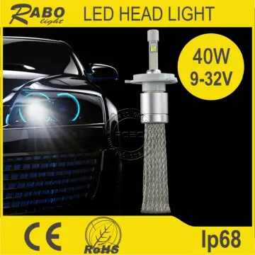 New arrival auto led bulb 9006 80w 9600lm high power h1 h3 h4 h7 h11R3 car led headlight bulbs