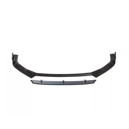 KSEEK Double-Deck 2 Layers Car Front Lip Bumper for VW CC 2019 Arteon R-line