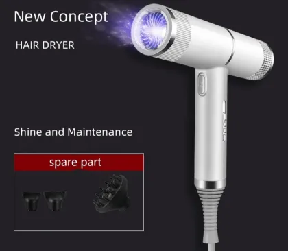 Aromatherapy Lightweight 2300W Professional Ion Hair Dryer with Diffuser