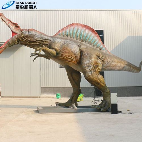 Model Dinosaurus Animatronik Spinosaurus Seukuran Hidup