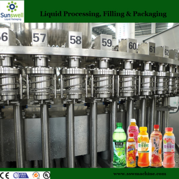 Complete Juice Beverage Filling Line for Small Pet Bottle