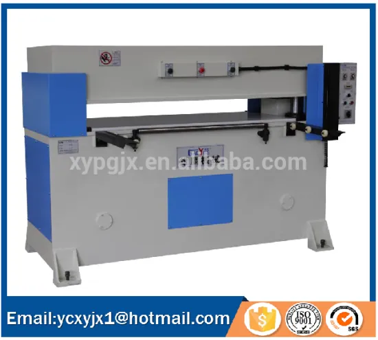 precision hydraulic four column plane die cutting press machine