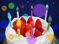 装飾的な香りの柱の色炎の誕生日キャンドル