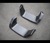 Carbon fiber GRB STI Exhaust Heatshield (pair) CF