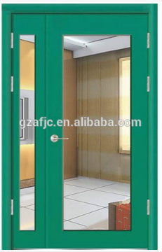 fireproof glass door, fire resist glass door, nice glass door fire rated, Guangzhou fire rated double doors