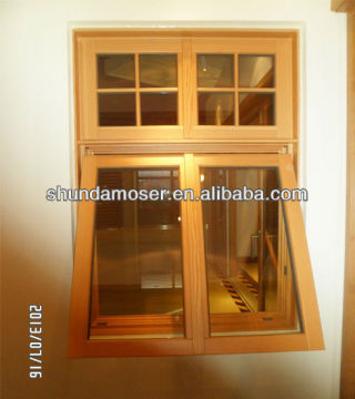 Germany style top hung IV 68 grille design window