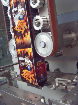 Supporting Devices Flat Bottom Bag Packing Macchine