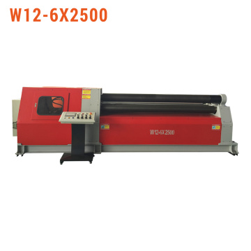 W12-6X2500 CNC Υδραυλική Καμπτική Μηχανή Κυλιόμενης Πλάκας