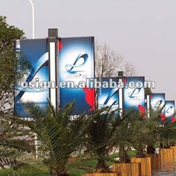 Advertising printing blockout banner