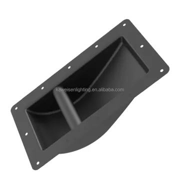Jumbo Sound Speaker Box with Steel Bar Handle in Black: Accessories for Speakers and Flight Cases
