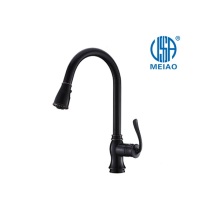 Premium Black All-in-One Pull-down Faucet