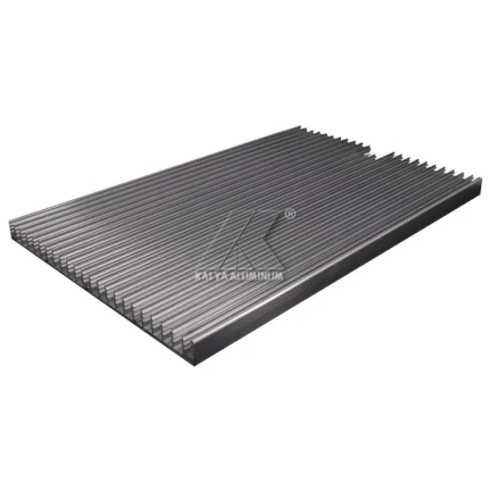 Custom Length Width Height Black Anodized Rectangle Aluminum Pin Fin LED Heat Sink