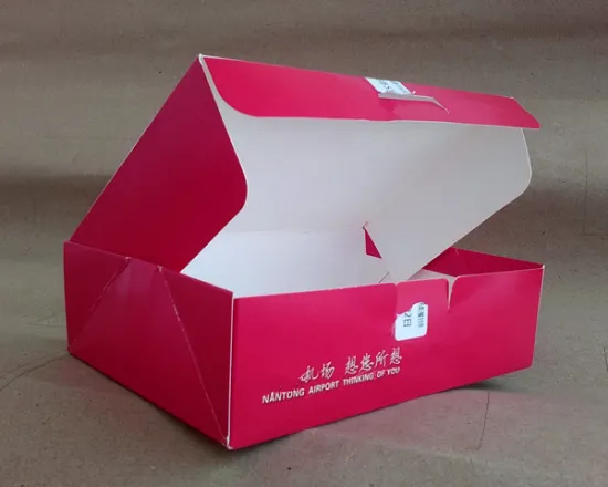 Customized airline food boxes