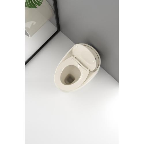 Simple Bathroom Sanitary Ware One Piece Toilet Bowl