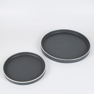 Customized Modern Hand-Painted Stoneware Pasta Plate
