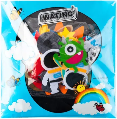 Space Themed Felt Board Stories Set for Toddlers: Planets and Flannel Felt Stories