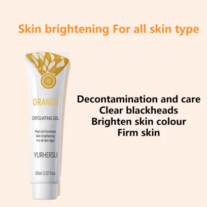 YURHERSU Dead Skin Cells Blackhead Exfoliating Gel Body Scrub