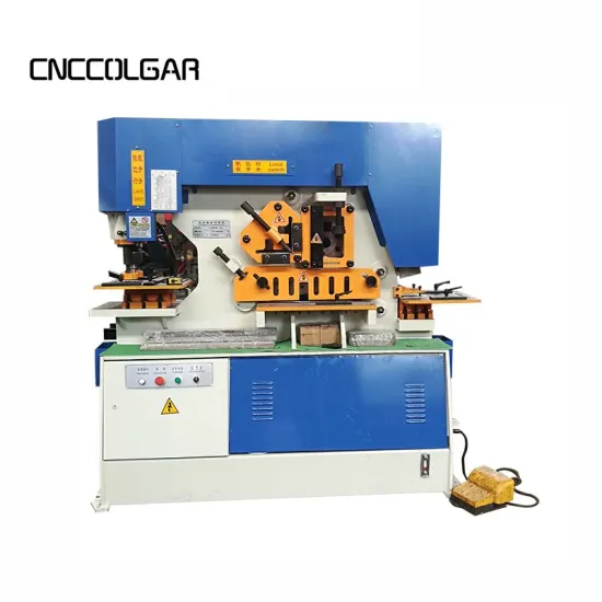 Steel Angle Cutting Machine: Ironworker and Hydraulic Press Machine