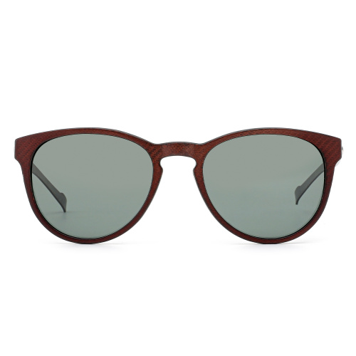 Round Carbon Fiber Sunglasses for Style