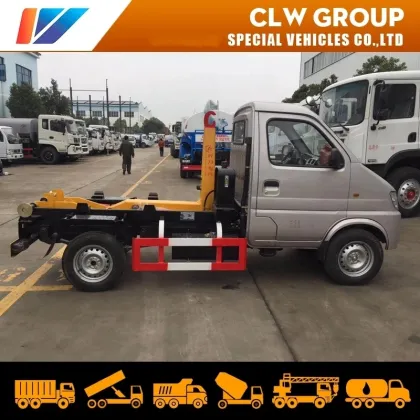 China Changan Mini roll off container Garbage Truck Hook Lift Garbage Truck