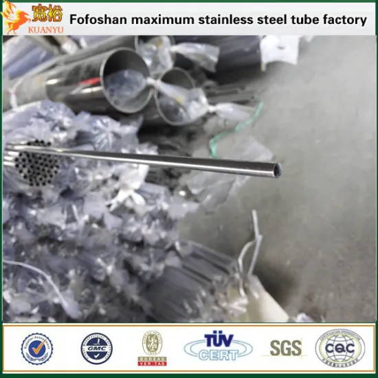 China small diameter stainless steel 304 products tubes factory