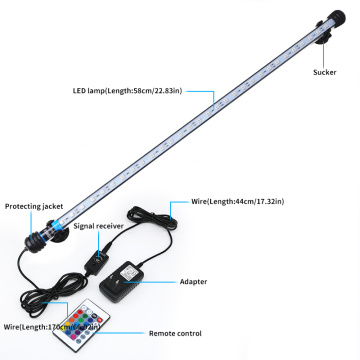Fischtank mehrfarbige Aquariumlichter mit Fernbedienung