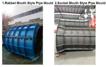 Industrial high quality concrete pipe mould pattern mold