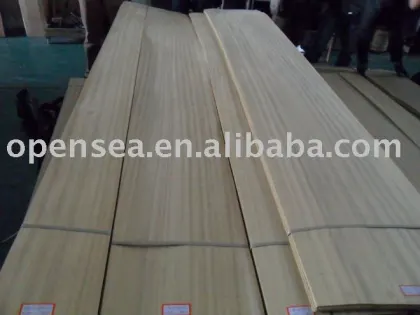 Golden teak veneer