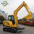 Road Crawler Excavator 6Ton Medium Hydraulic Digger