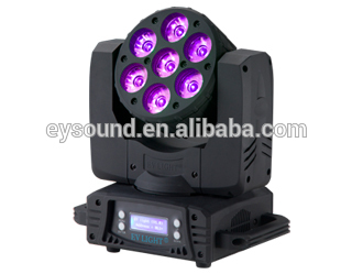 Osram RGBW quad-color 7x15W led moving head light