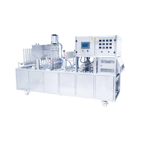 Hot Sale Full Automatic Yogurt Cup Filling and Sealing Machine