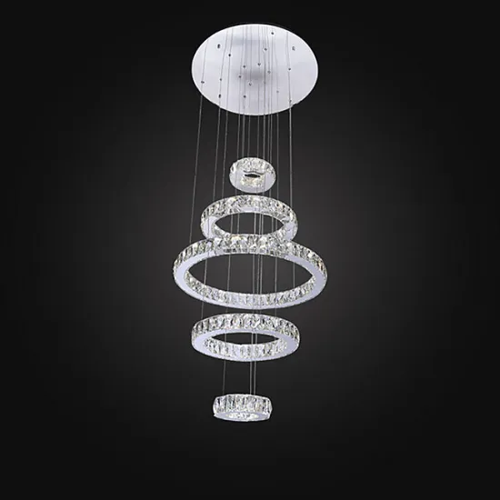 Light fixtures Luxury K9 Crystal drum crystal chandelier
