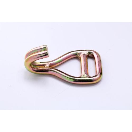 2 Inch Welded Double J Hook with Znic Plated Treament