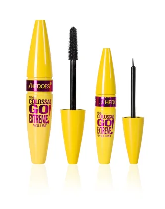 Hot Selling Women's Waterproof Mascara and Liquid Eyeliner Set