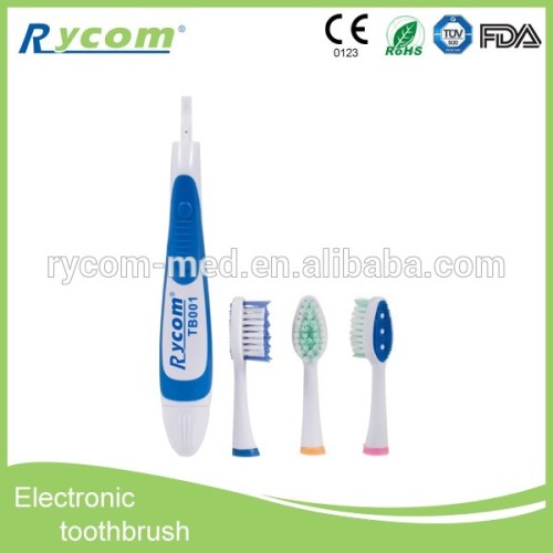 replaceable brush head Vibrating Electronic Toothbrush tongue Toothbrush(TB001)